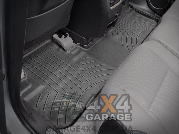 Задні гумові килимки WeatherTech до салону Lexus RX 16+ (Чорні) 448862 фото
