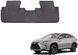 Задні гумові килимки WeatherTech до салону Lexus RX 16+ (Чорні) 448862 фото 1