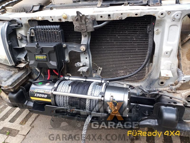 Лебедка для внедорожника Kangaroowinch 13000 (Синтетический трос / 5907 кг) K13000SR фото