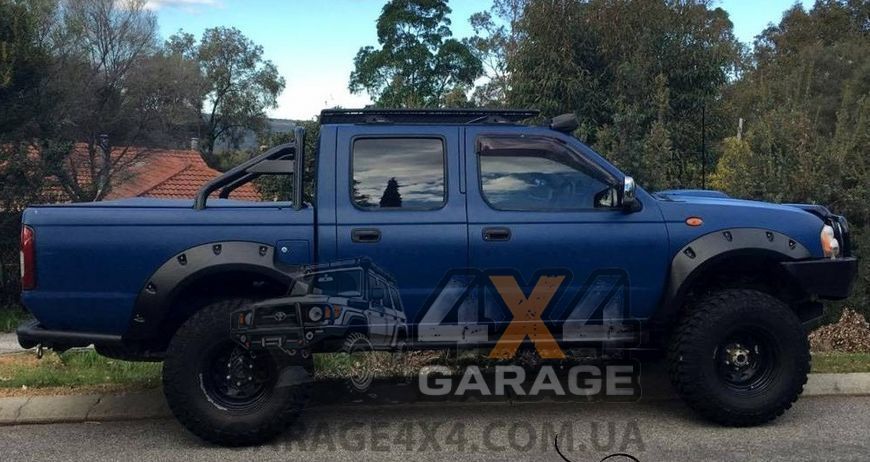 Пластиковые фендера - расширители арок для Nissan NP300 / Navara D22 (1997 - 2015) FF-D22 фото