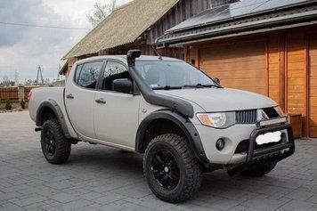 Пластикові розширювачі арок Mitsubishi L200 2006-2015 (Фендера/ABS пластик) FF-TT06B фото
