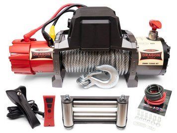 Автомобильная лебедка Dragon Winch Maverick 13000 ST (12 Вольт / 5900 кг) DWM13000ST фото