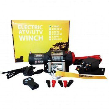 Электрическая лебедка для квадроцикла Kangaroowinch 3500 (1588 кг / 12 Вольт) K3500 фото