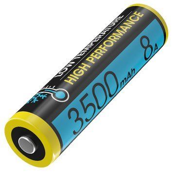 Аккумулятор литиевый Li-Ion 18650 Nitecore NL1835LTHP 3.6V (8А, 3500mAh, -40&deg;C), защищенный 6-1284_lt_hp фото