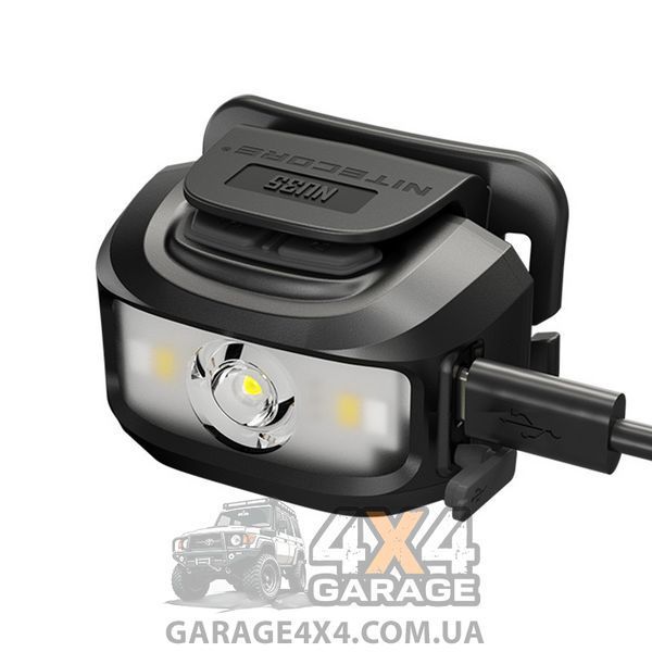 Ліхтар налобний Nitecore NU35 (Cree XP-G3 S3 + Red Led, 460 люменів, 10 режимів, 3xAAA, USB Type-C) 1870750630 фото