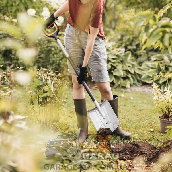 Прямая штыковая лопата Fiskars Xact 1066730 (120 см) 1066730 фото