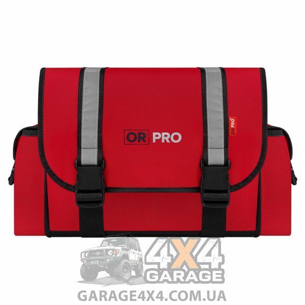 Великий такелажний набір ORPRO Premium 16000 кг (Надміцна червона сумка, Oxford 1680) TK1527 фото