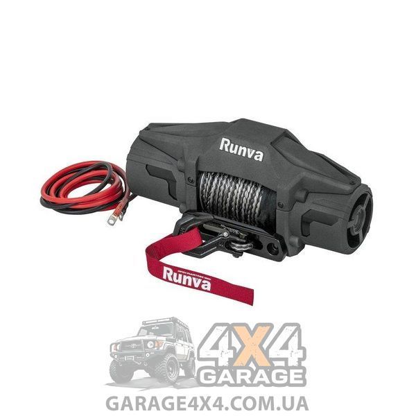 Лебідка Runva EWV 6000F для UTV та легких позашляховиків (Синтетичний трос) EWV6000F-SR фото