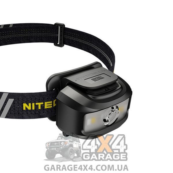 Ліхтар налобний Nitecore NU35 (Cree XP-G3 S3 + Red Led, 460 люменів, 10 режимів, 3xAAA, USB Type-C) 1870750630 фото