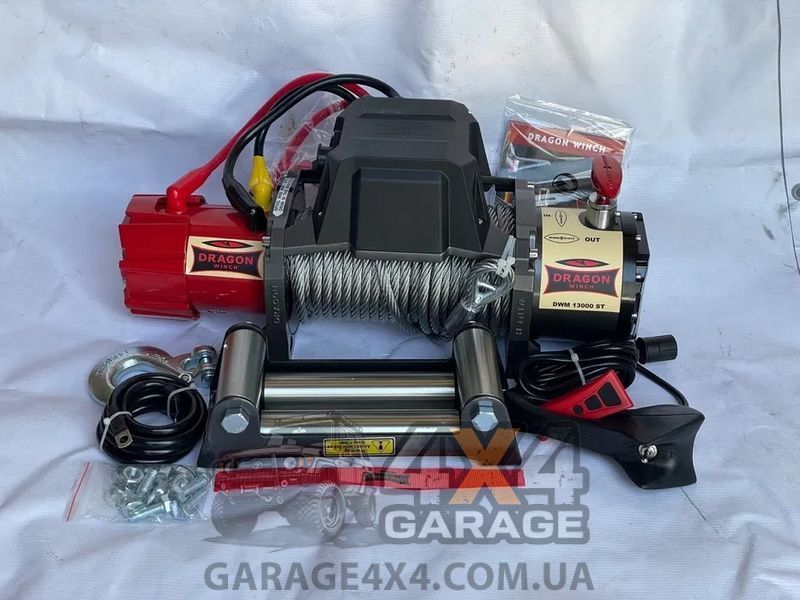 Автомобильная лебедка Dragon Winch Maverick 13000 ST (12 Вольт / 5900 кг) DWM13000ST фото