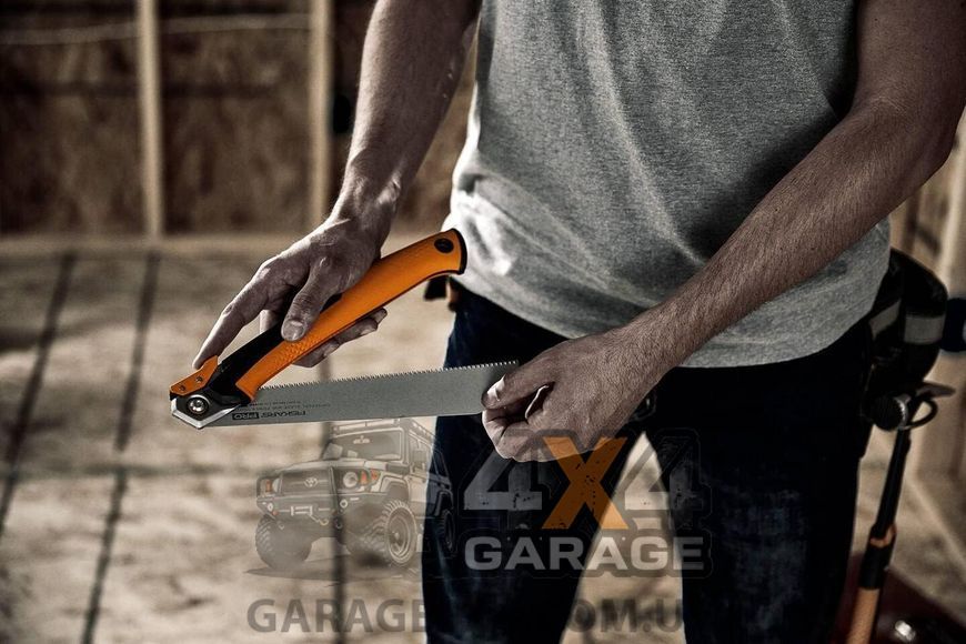 Складная ножовка по дереву Fiskars PowerTooth 250 мм / 13 TPI (1062933) 1062933 фото