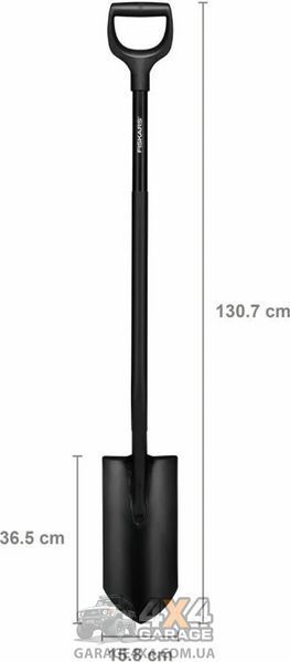 Дренажна лопата Fiskars Ergonomic Pro 1066709 фото