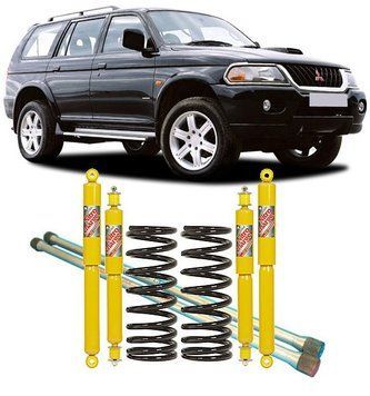 Посилений комплект підвіски Old Man Emu Mitsubishi Pajero Sport 2001-2010 303011, 60040 (2шт), 2910, 60059 (2шт) фото