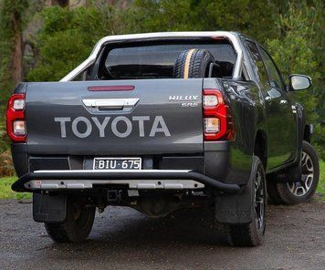 Задний бампер SUMMIT RAW (без фаркопа) для TOYOTA HILUX 2020+ (облегченный) 3614160 фото