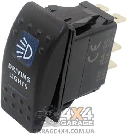 Автомобильный тумблер для дополнительного света Driving Lights (тип A) OF041 фото