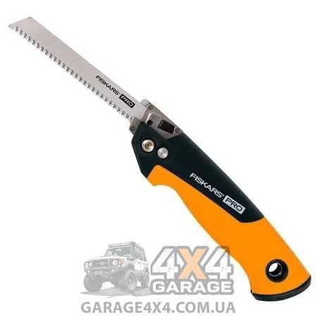 Пила універсальна складана Fiskars 150 мм 1062934 (2 полотна: метал, дерево) 1062934 фото