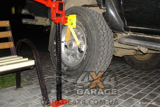 Змінна стрічка для зачепа за колісний диск для домкрата Хайджек AD2751 фото