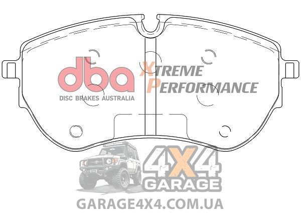 Гальмівні колодки DBA Xtreme Performance для VOLKSWAGEN Amarok 3.0 TD 4Motion 2016+, передні DB15001XP фото