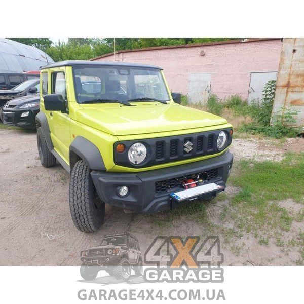 Площадка для установки лебедки в штатный бампер Suzuki Jimny 2018+ Jimny18+ фото