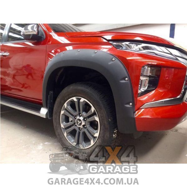 Пластиковые расширители арок (фендера) Mitsubishi L200 2019+ FF-MT19B фото