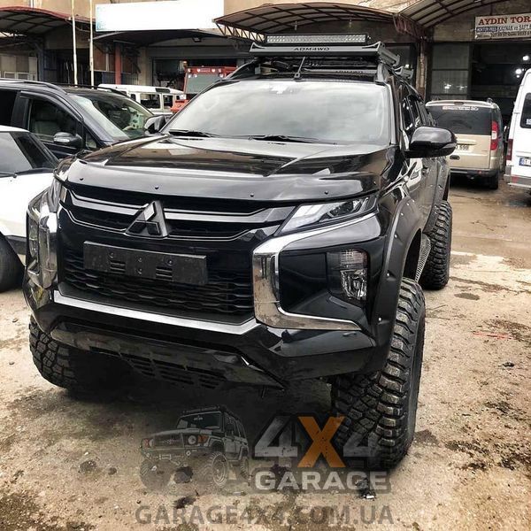 Пластиковые расширители арок (фендера) Mitsubishi L200 2019+ FF-MT19B фото