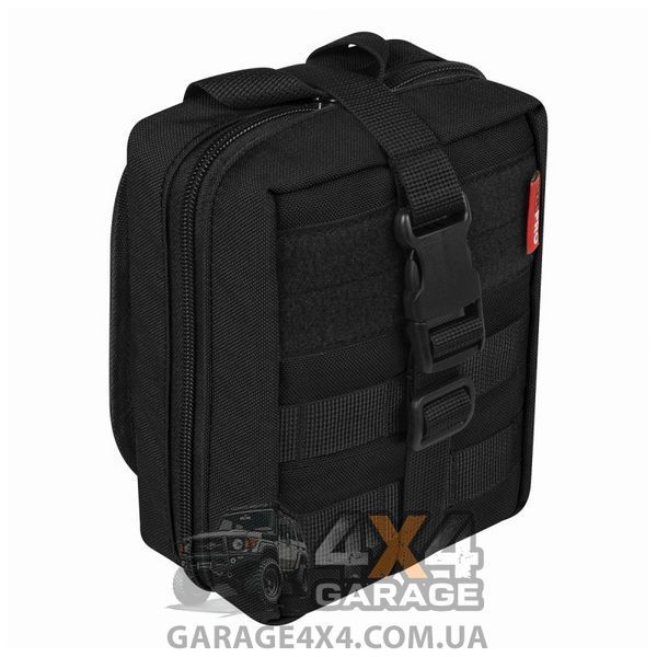 Черная тактическая аптечка с быстрым сбросом и креплением МОЛЛЕ (Cordura 1000D) TP0184 фото