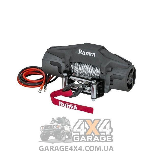 Лебідка Runva EWV 6000F для UTV та легких позашляховиків (Сталевий трос) EWV6000F фото