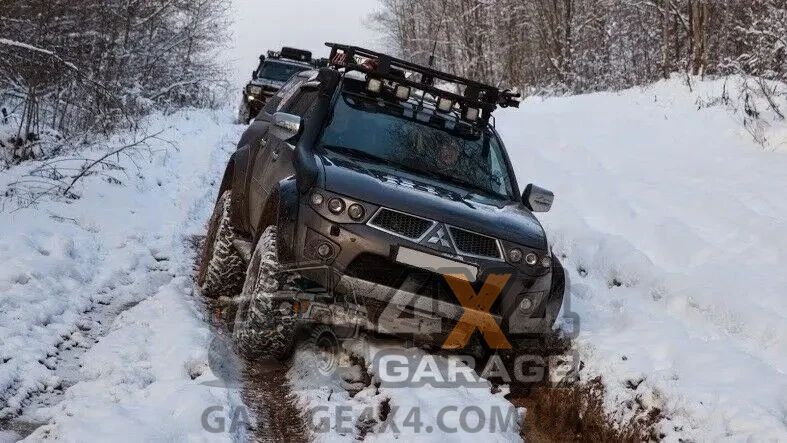 Посилений захист двигуна, трансмісії та роздавки Mitsubishi L200 2006-2015 (ARB) 5446100 фото