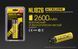 Акумулятор літієвий Li-Ion 18650 Nitecore NL1826 3.7 V (2600mAh), захищений 1870743526 фото 2