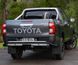 Задний бампер SUMMIT RAW (без фаркопа) для TOYOTA HILUX 2020+ (облегченный) 3614160 фото 1