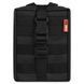 Черная тактическая аптечка с быстрым сбросом и креплением МОЛЛЕ (Cordura 1000D) TP0184 фото 2