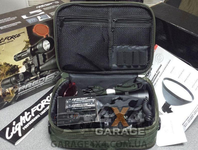 Навесной тактический фонарь LIGHTFORCE PRED6X для охотничьего ружья PRED6X фото
