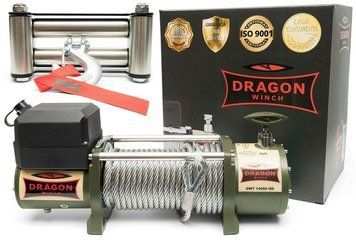 Автомобильная лебедка Dragon Winch Truck 14000HD (6350 кг / 12 Вольт) DWT14000HD фото