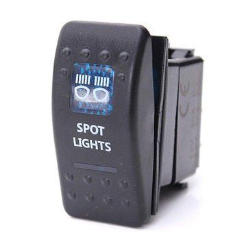 Тумблер для дополнительного света Spot Lights (с подсветкой) OF040 фото