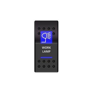 Тумблер для включения фара-искателя Work Lamp (тип A) OF091 фото