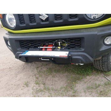 Откидная рамка под номер для площадки под лебедку Suzuki Jimny 2018+ ramkajimny фото