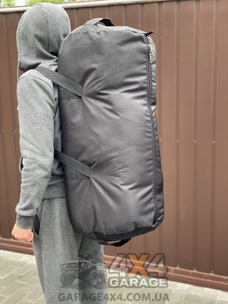 Міцний армійский баул для речей на 100 літрів (Cordura 1000D) 100blk_С фото