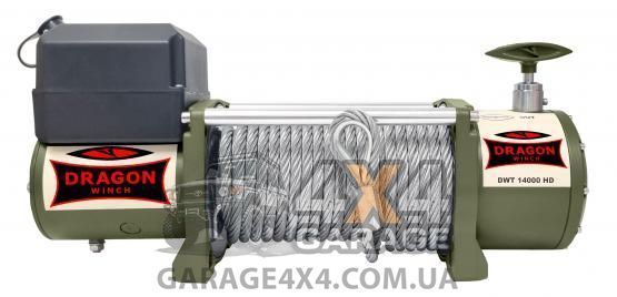 Автомобильная лебедка Dragon Winch Truck 14000HD (6350 кг / 12 Вольт) DWT14000HD фото