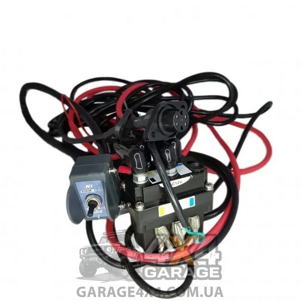 Лебедка для квадроцикла Kangaroowinch 4500 ADV (Синтетический трос / 2043 кг / 12 Вольт) K45ADV-SR фото