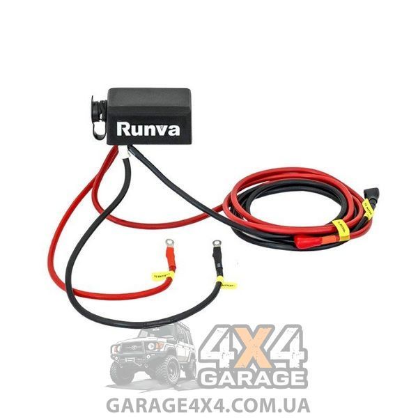 Лебідка Runva EWV 6000 для UTV та легких позашляховиків (Синтетичний трос) EWV6000-SR фото