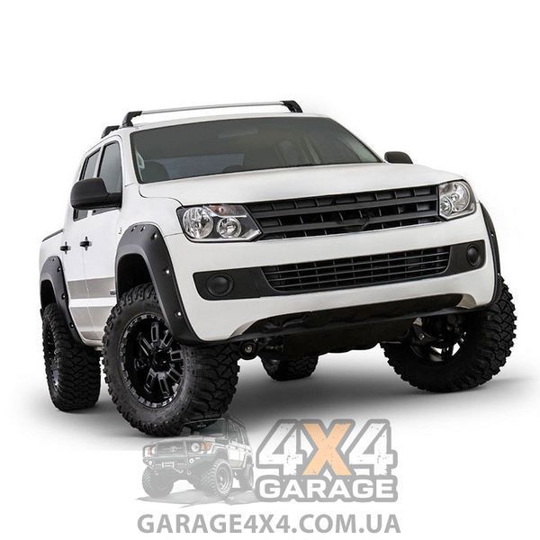 Пластикові розширювачі арок Volkswagen Amarok (Фендера / ABS пластик) FF-VA10 фото