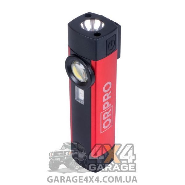 Світлодіодний ліхтарик на магніті з акумулятором (Led, 4 режими) AD2250 фото