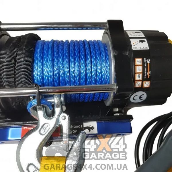 Лебедка для квадроцикла Kangaroowinch 4500 ADV (Синтетический трос / 2043 кг / 12 Вольт) K45ADV-SR фото