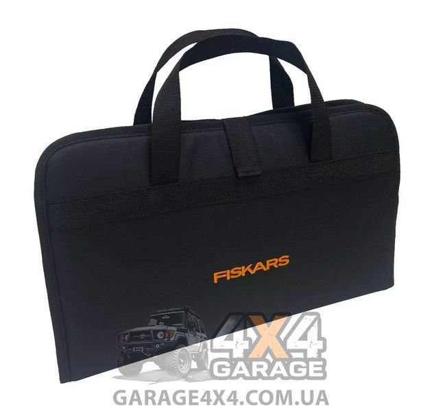 Большой подарочный набор Fiskars для кемпинга: топор-колун X11, нож, складная пила и точило (2021284) 2021284 фото