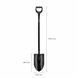Штыковая лопата Fiskars Ergonomic Pro XL 1066707 (Усиленная / 130 см) 1066707 фото 3