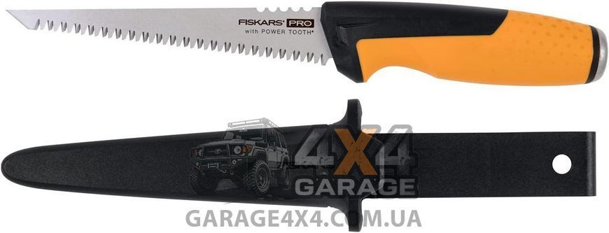Ручна посилена пилка з потрійним заточуванням Fiskars Pro PowerTooth 150 мм 8 TPI ((1062935) 1062935 фото