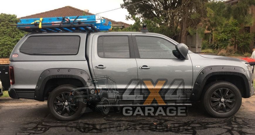 Пластикові розширювачі арок Volkswagen Amarok (Фендера / ABS пластик) FF-VA10 фото