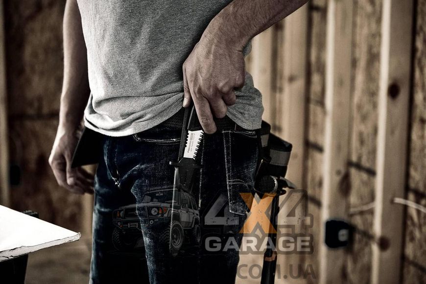 Ручна посилена пилка з потрійним заточуванням Fiskars Pro PowerTooth 150 мм 8 TPI ((1062935) 1062935 фото