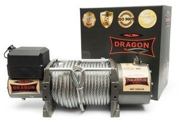 Електрична лебідка Dragon Winch Truck 15000HD (24 Вольт) DWT15000HD фото