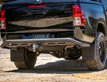 Задний бампер SUMMIT RAW для TOYOTA HILUX 15-20 3614140 (облегченный, без боковых панелей) 3614140 фото